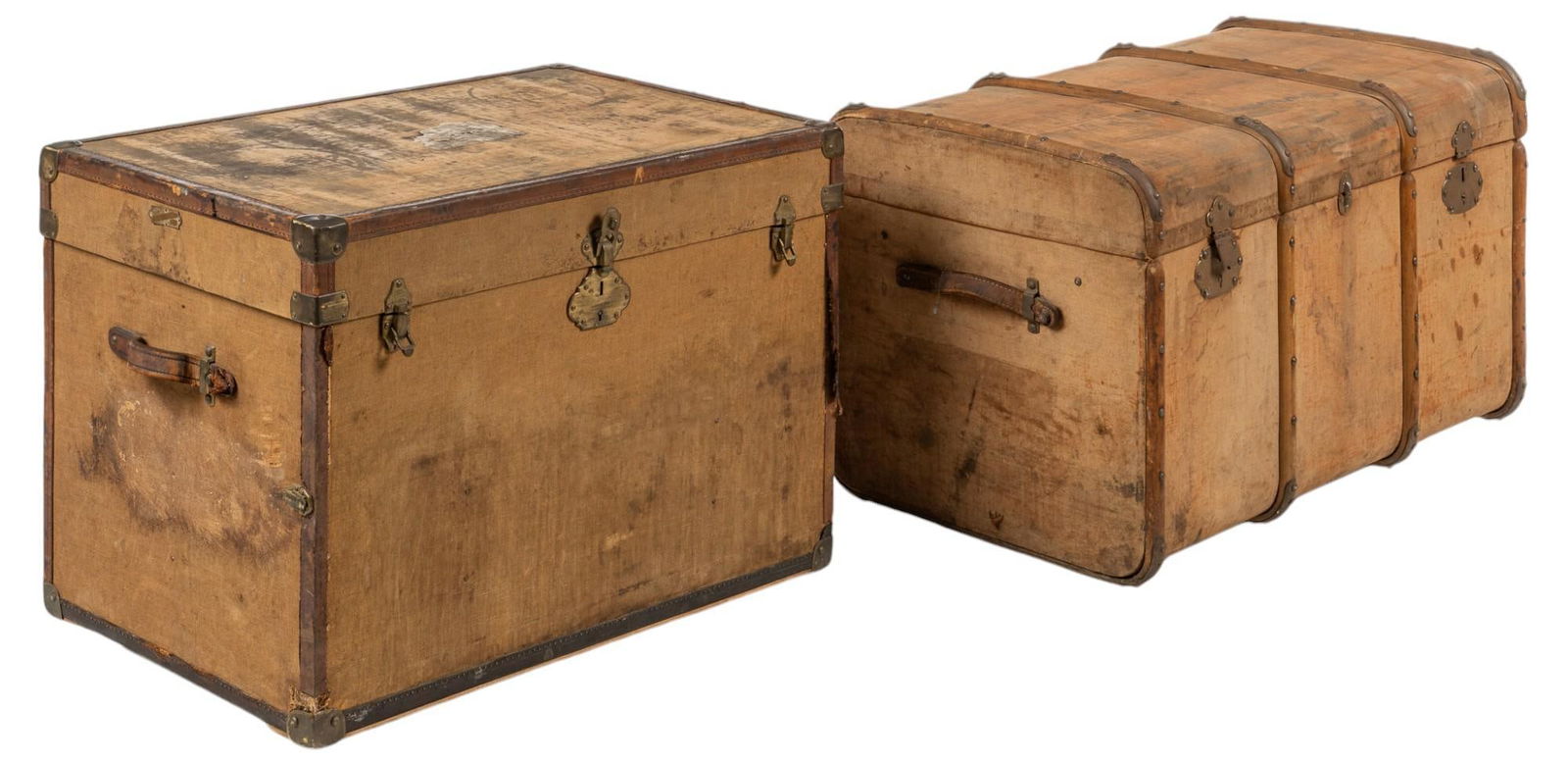 Pair of Vintage Trunks (1 of 11)