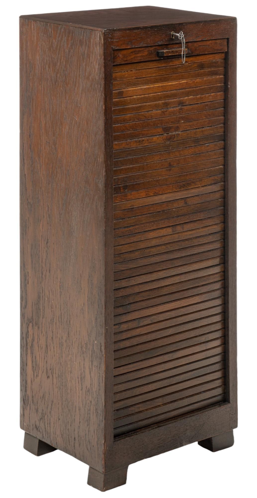 Filing Cabinet with Rolling Door (1 of 7)