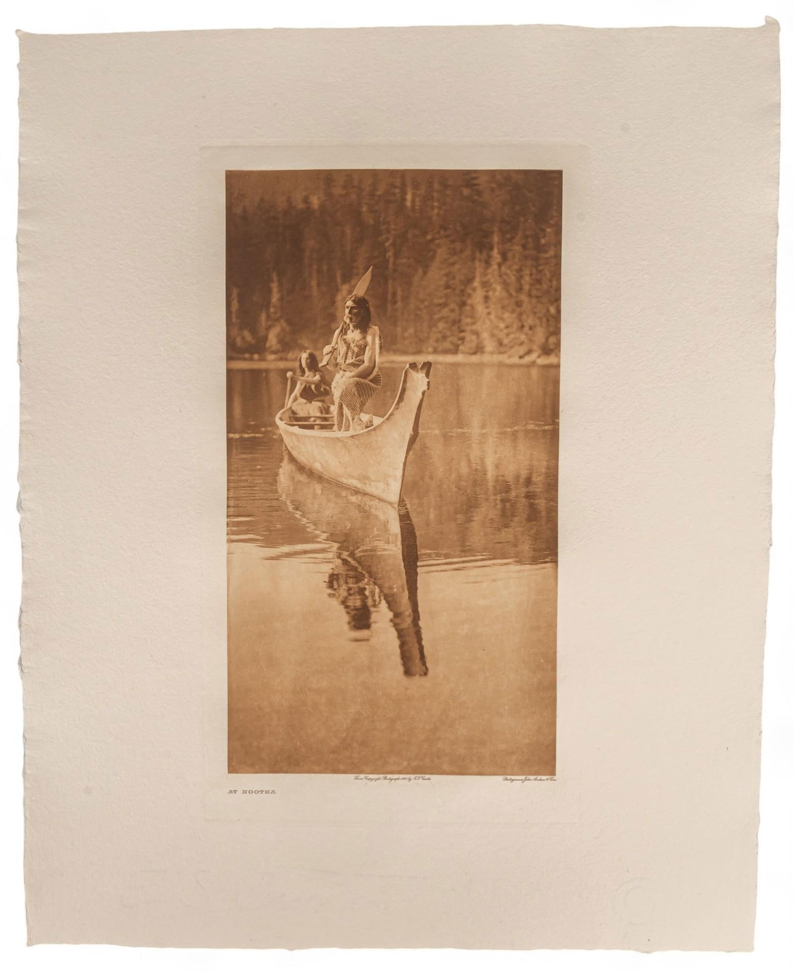 After E. S. Curtis, "At Nootka" (1 of 6)