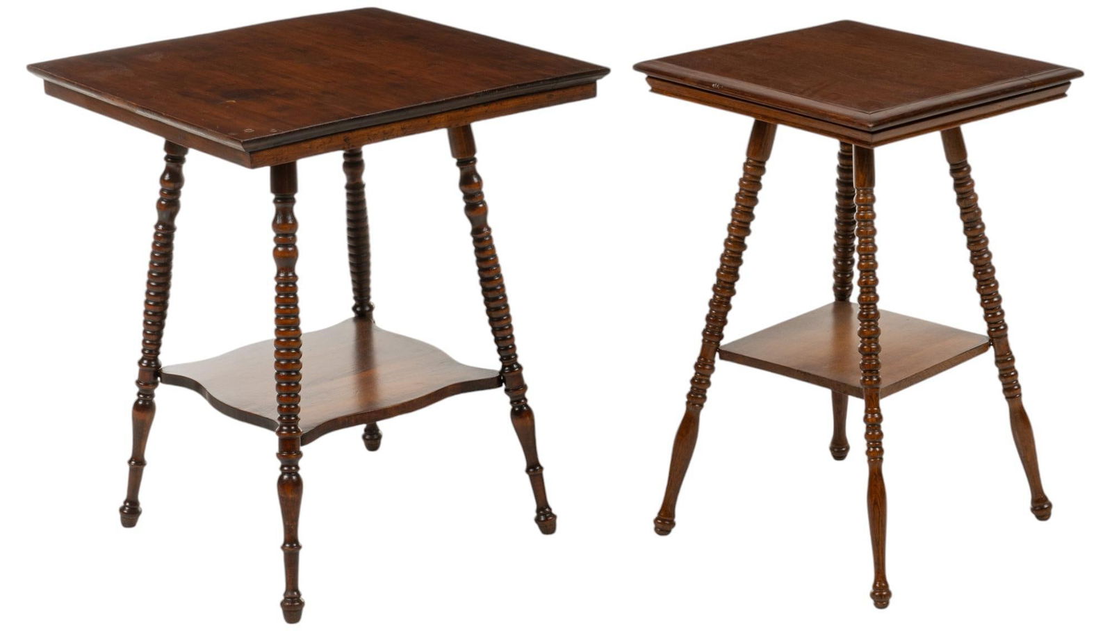 Pair of Wooden Side Tables (1 of 5)