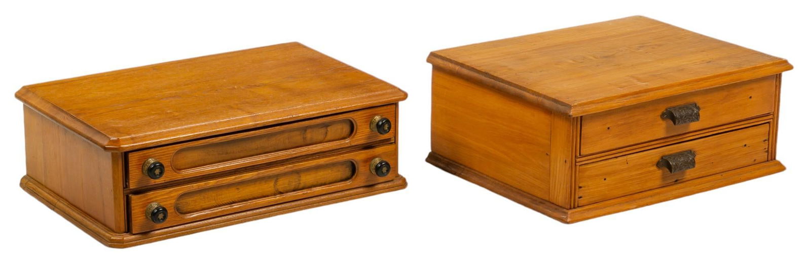 (2) Wooden Spool Cabinets (1 of 10)