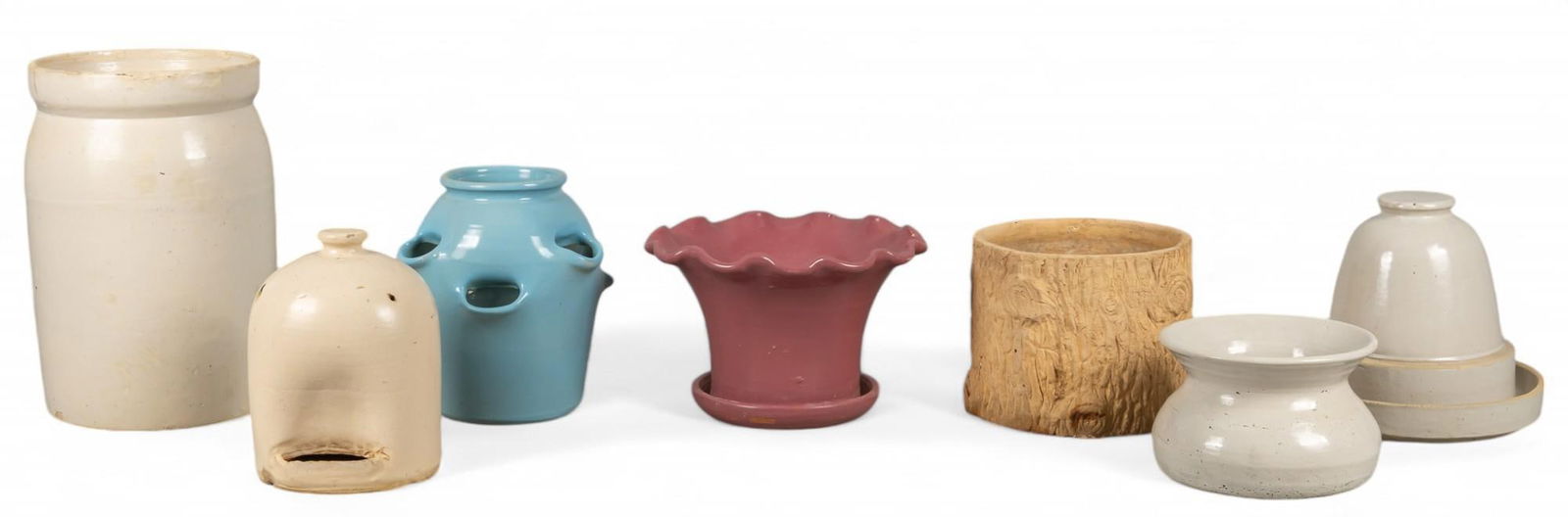 Attributed to Byrd Pottery, Collection of (7) Texas Stoneware (1 of 11)