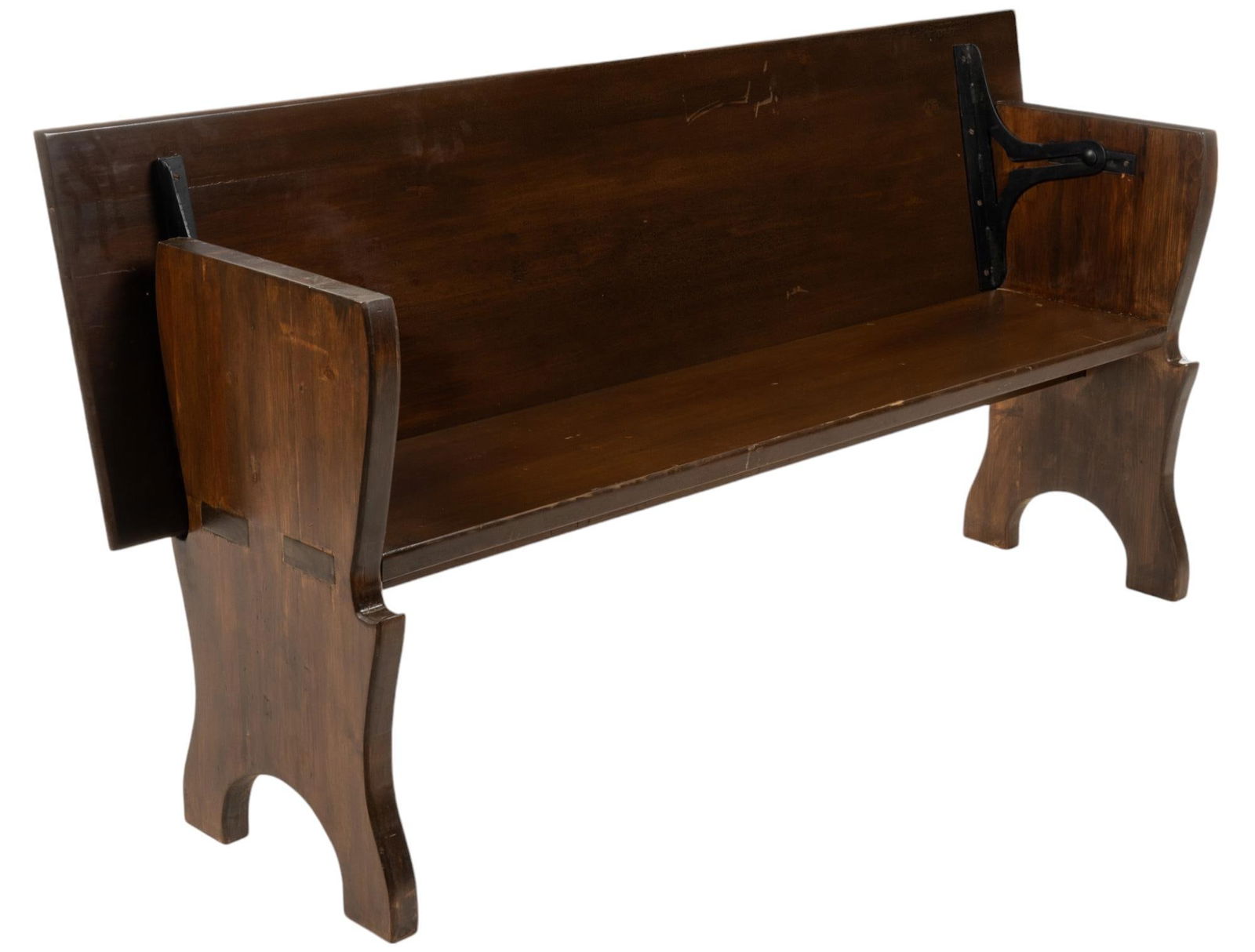 Convertible Wooden Monk's Bench/Table (1 of 7)