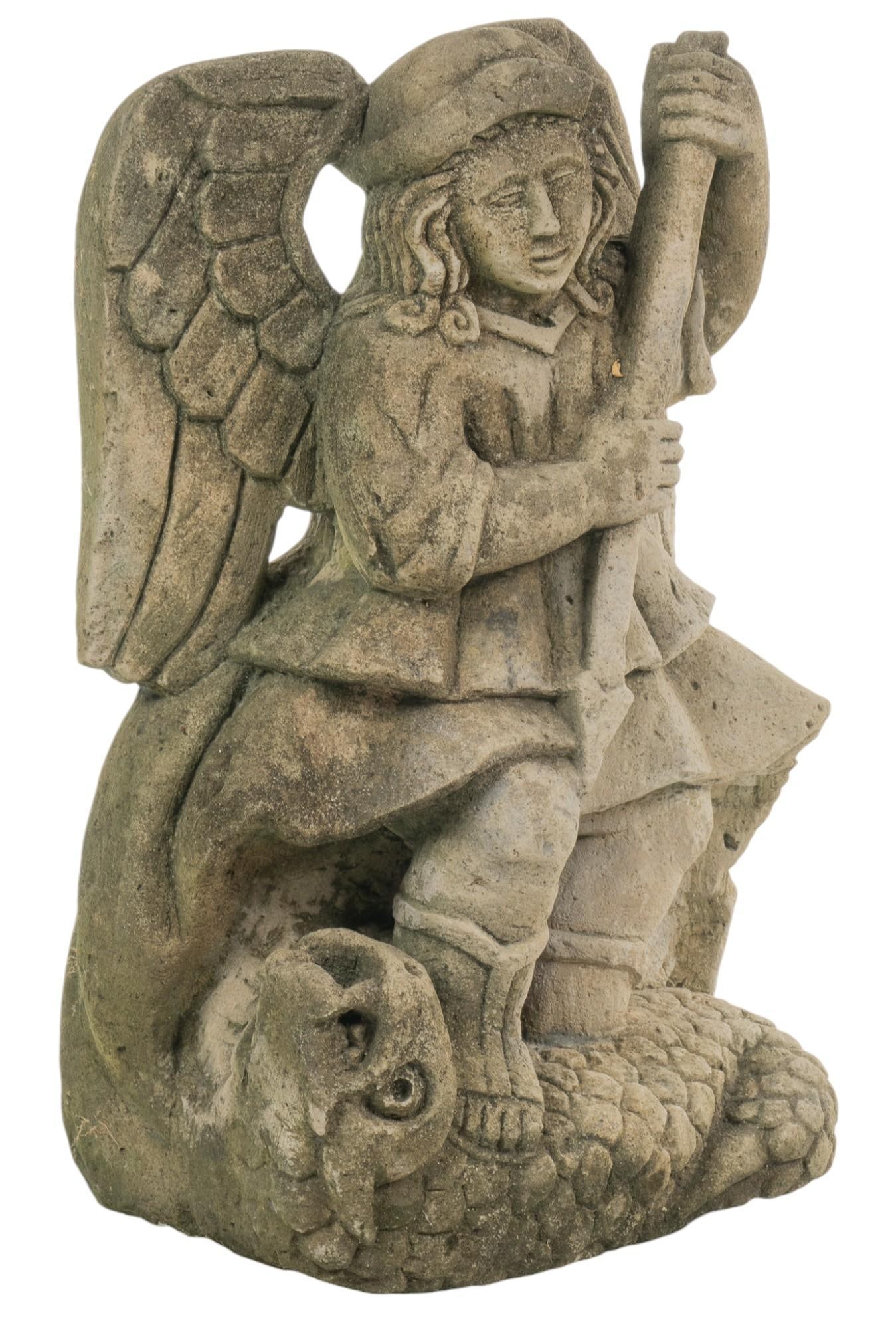 Saint Michael Architectural Sculpture (1 of 8)