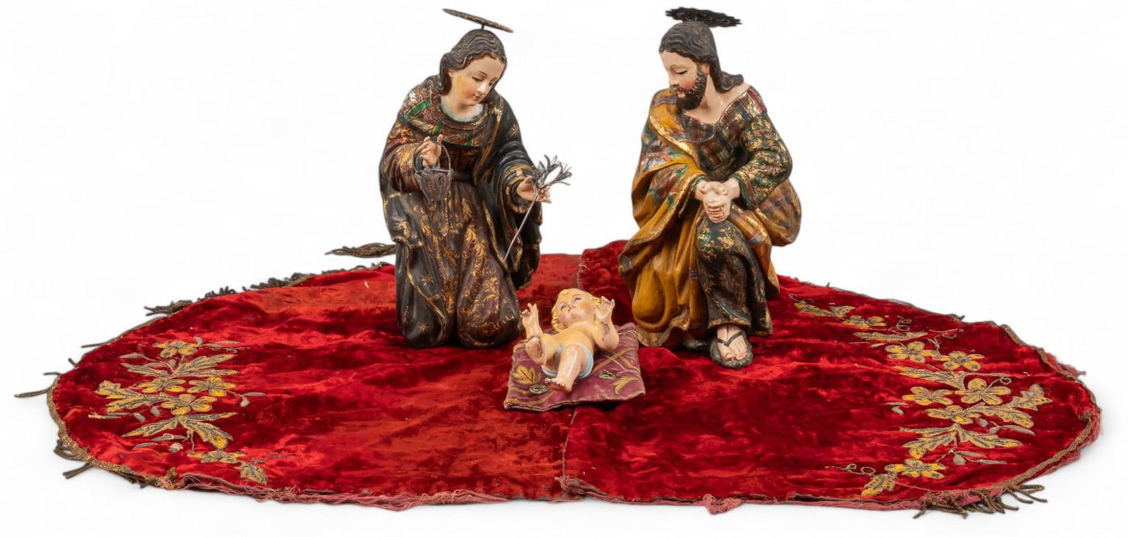 Vintage Folk Art, Holy Family (1 of 13)