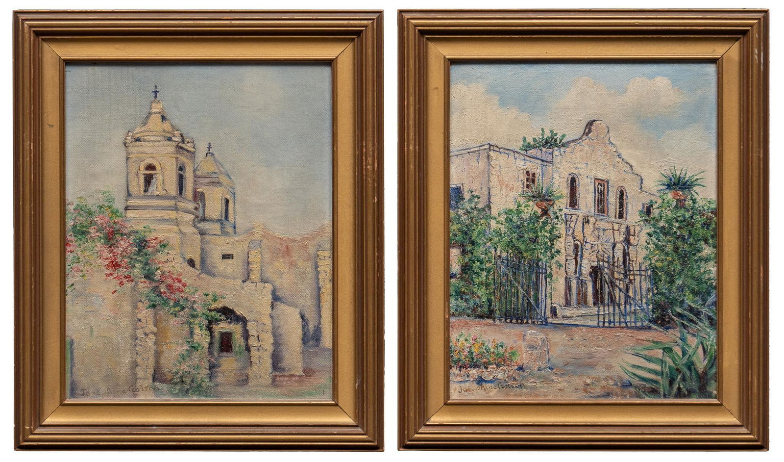 Josephine Golson, Vintage Mission Paintings (1 of 10)