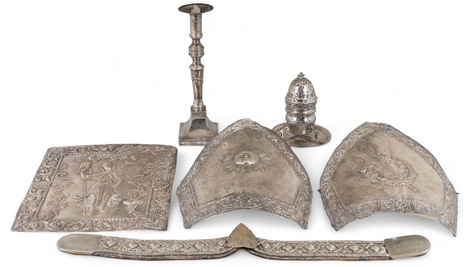 Collection of (6) Metal Religious Pieces (1 of 14)