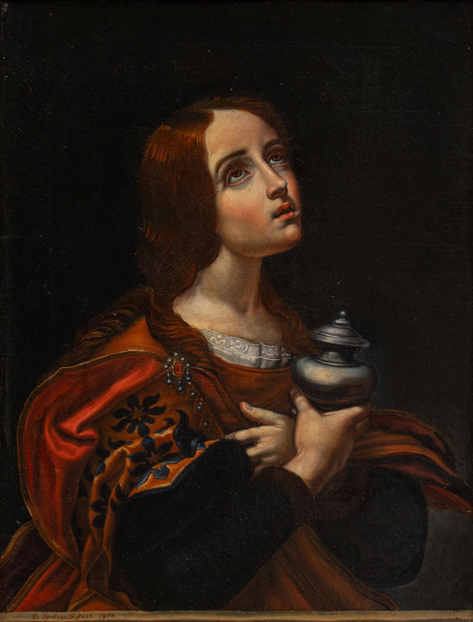 Repentant Mary Magdalene, Oil Painting (1 of 6)