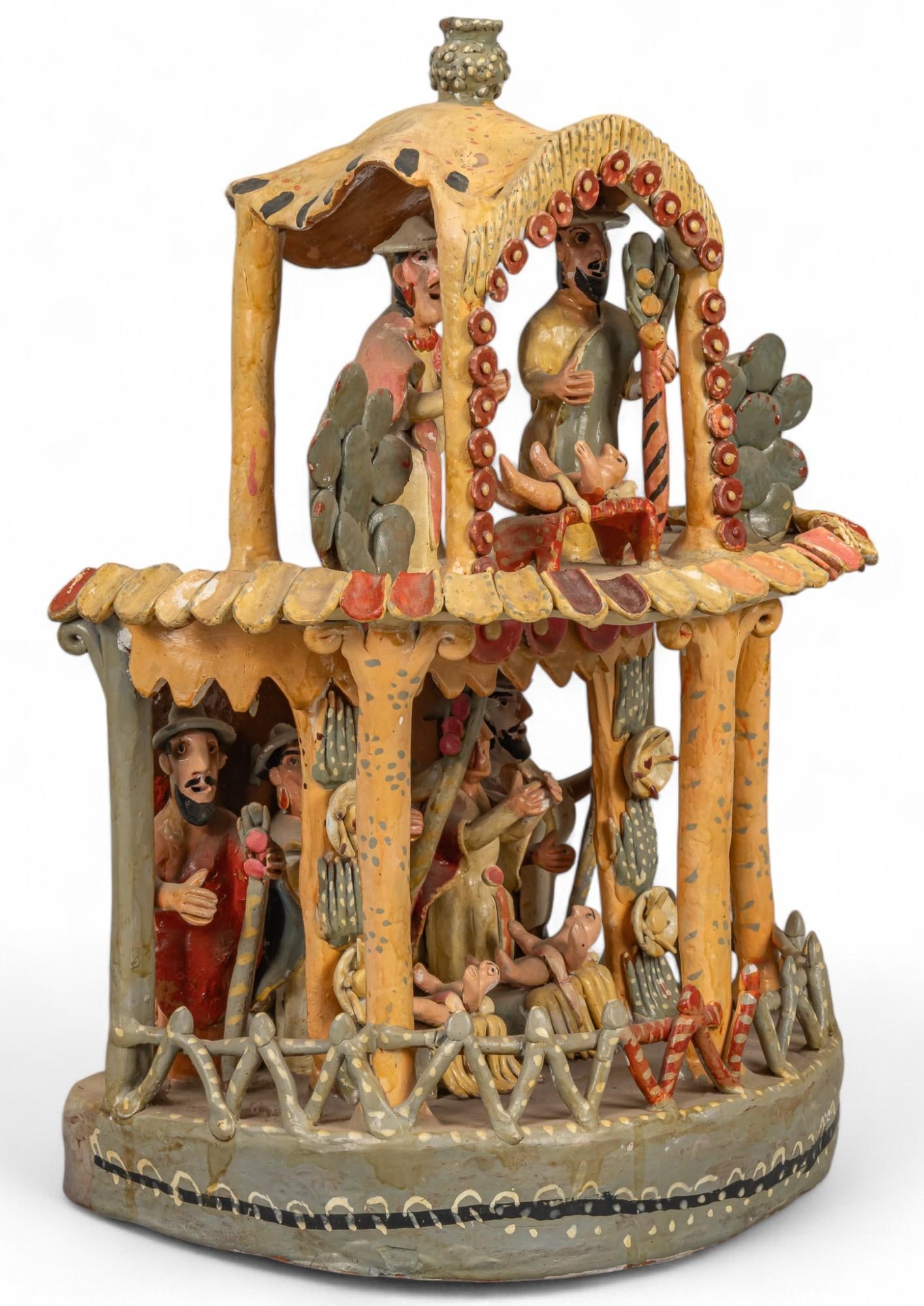 Mexican Folk Art Ocumichu Nativity (1 of 9)
