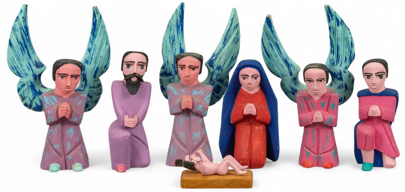 Mexican Folk Art Nativity (1 of 9)