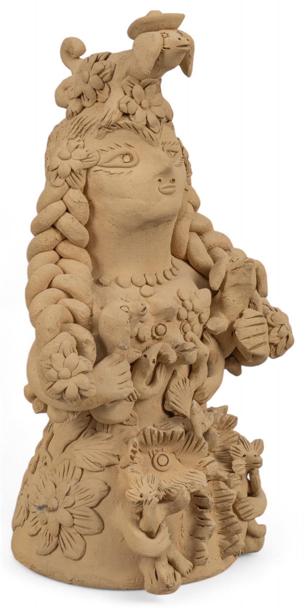 Teodora Blanco Figural Ceramic Woman (1 of 8)