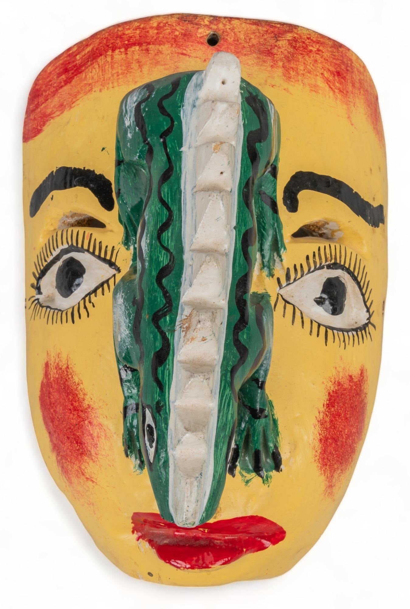 Mexican Folk Art Mask (1 of 3)