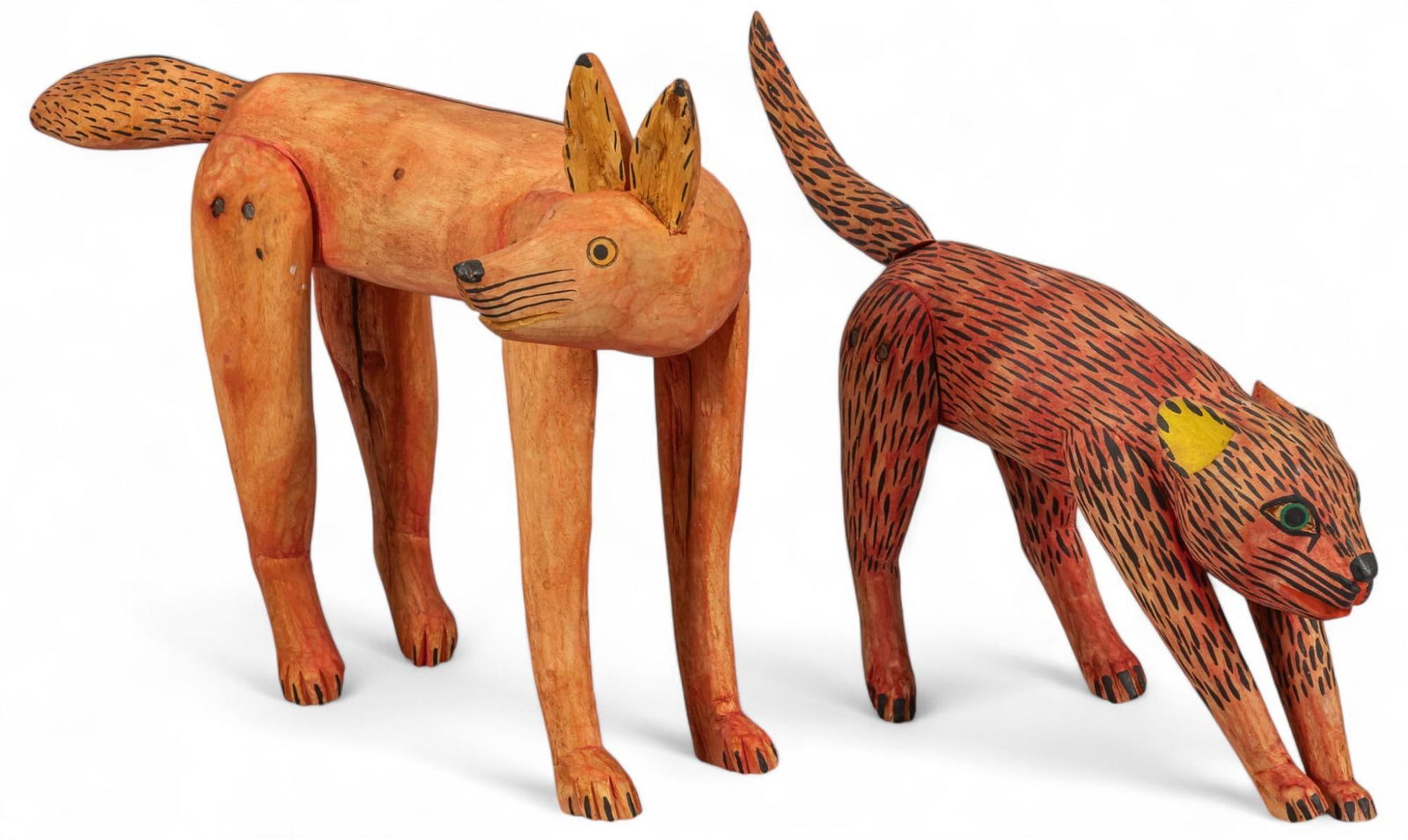 Attrib. Manuel Jimenez, (2) Carved Alebrije (1 of 7)