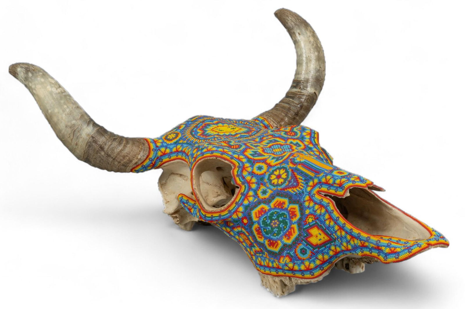Huichol Cow Skull (1 of 9)