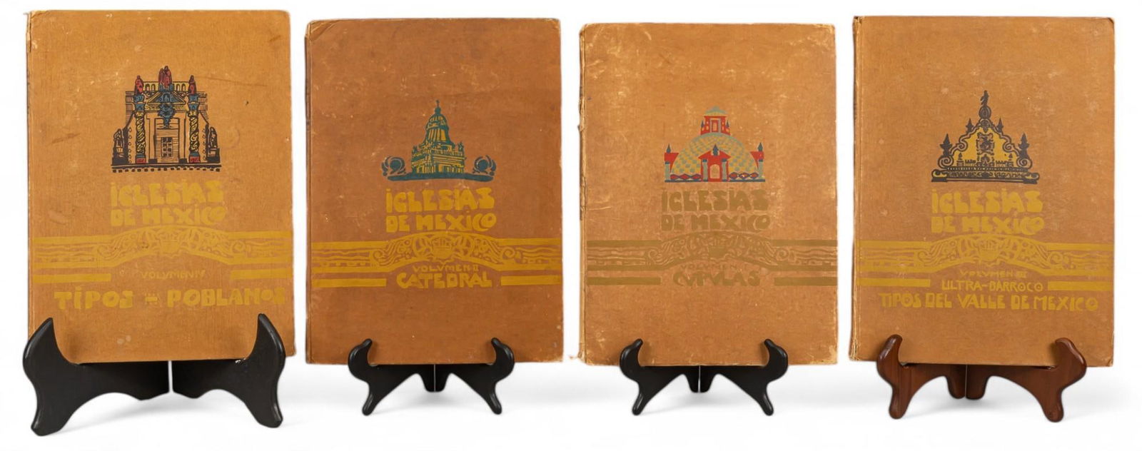 Dr. Atl, Iglesias de Mexico, Four Volumes (1 of 20)