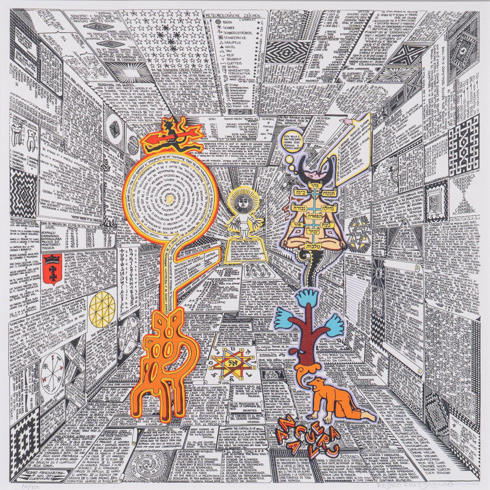 Pedro Friedeberg, "The Taro News" (1 of 6)