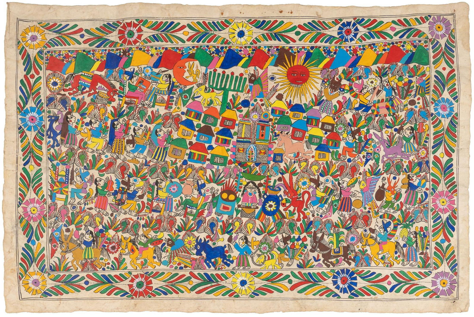 Colorful Mexican Tapestry (1 of 5)