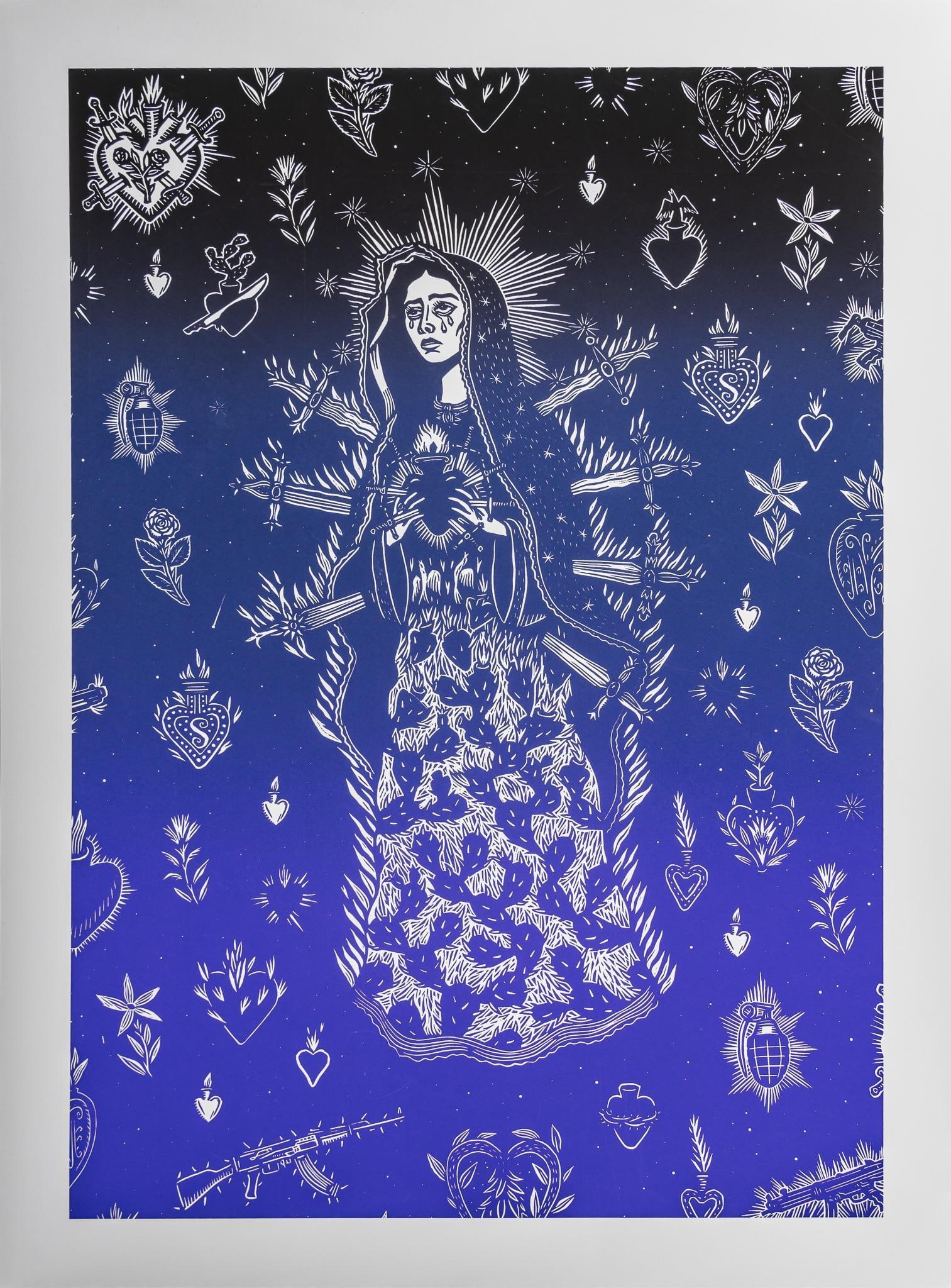 Artemio Rodriguez, "Virgen", Screenprint (1 of 4)