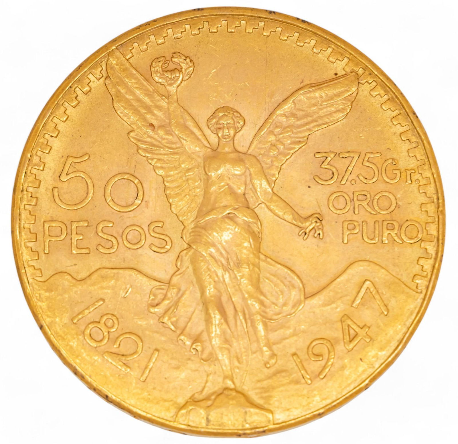 Mexican 50 Peso Gold Coin (1 of 2)
