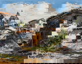 Jose Vives-Atsara, "Street in Taxco, Mexico", 1969