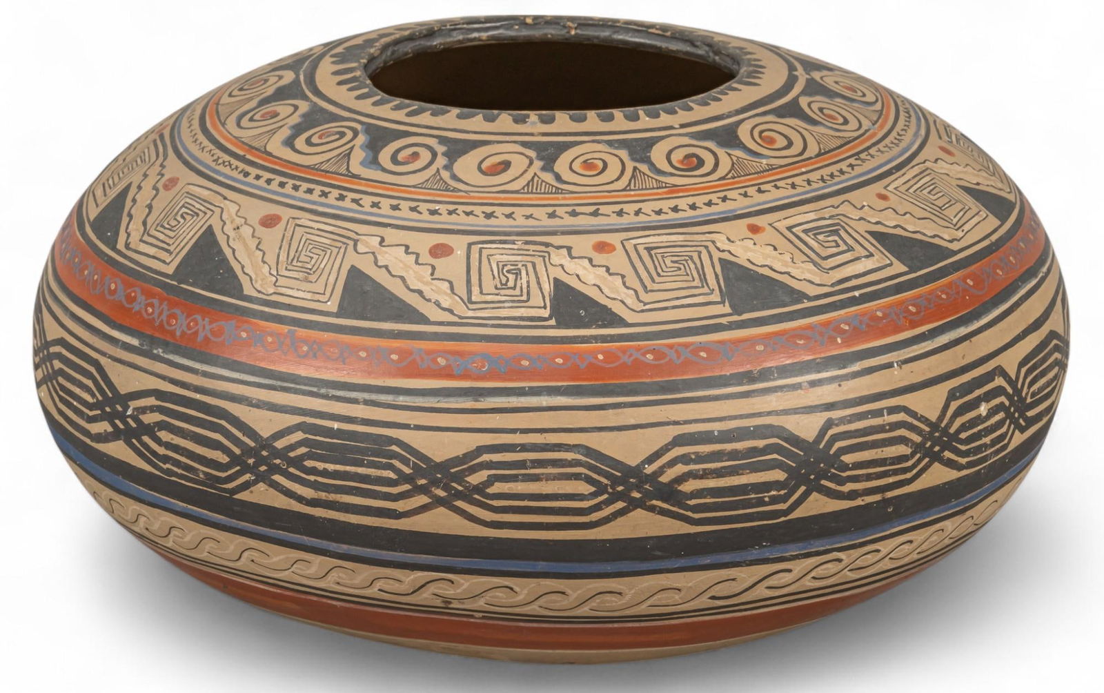 Vintage Southwestern Pottery Seed Bowl (1 of 9)