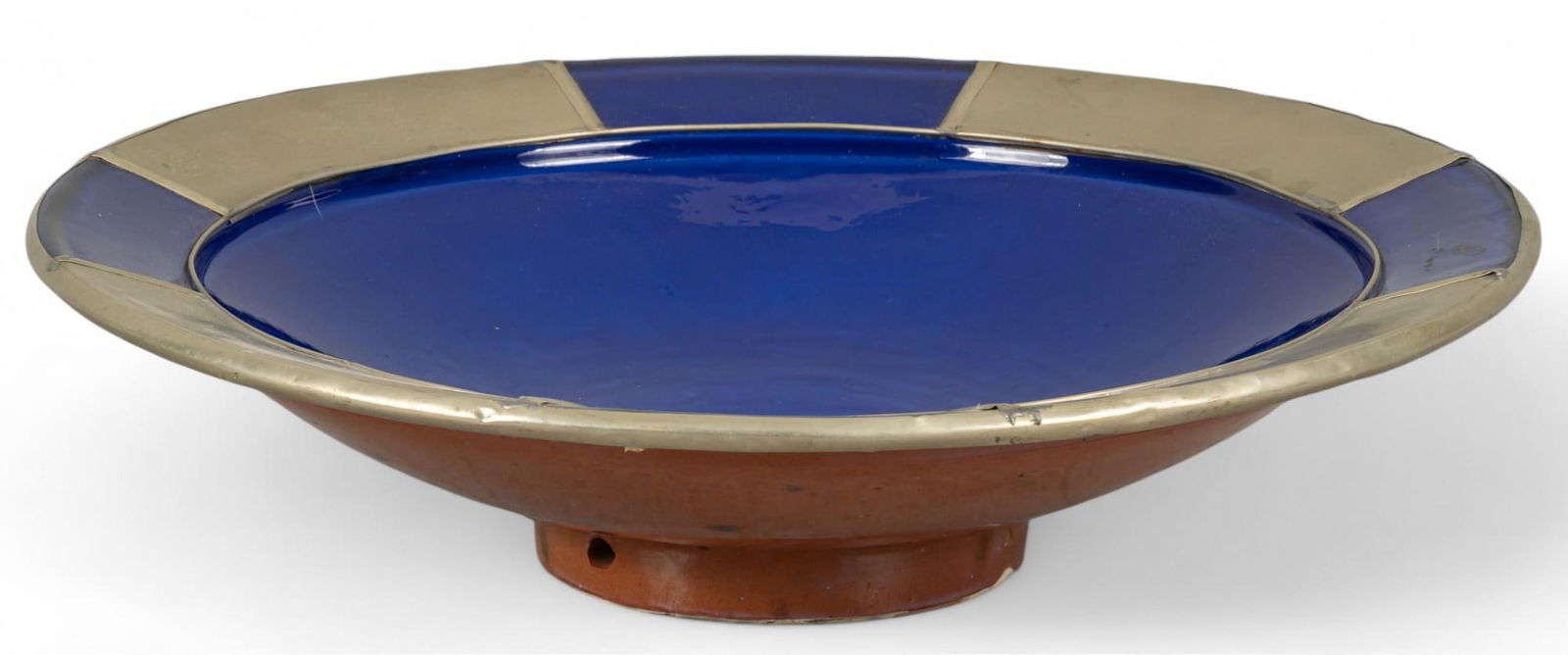 Ceramic Bowl with Metal Applique (1 of 7)