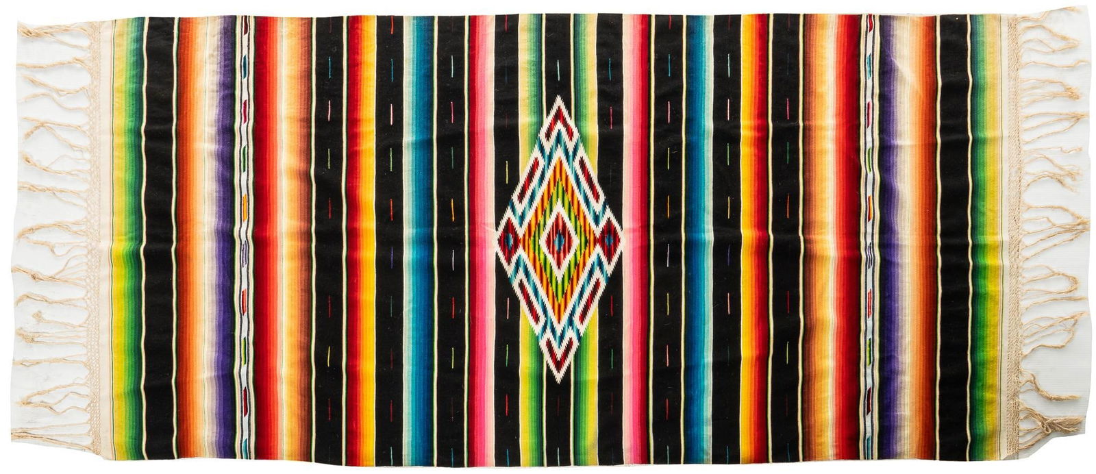 Mexican Serape, 8 ft. x 3 ft. 9 in. (1 of 4)