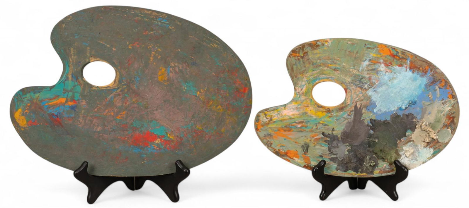 Gilbert Durán | (2) Paint Palettes (1 of 6)