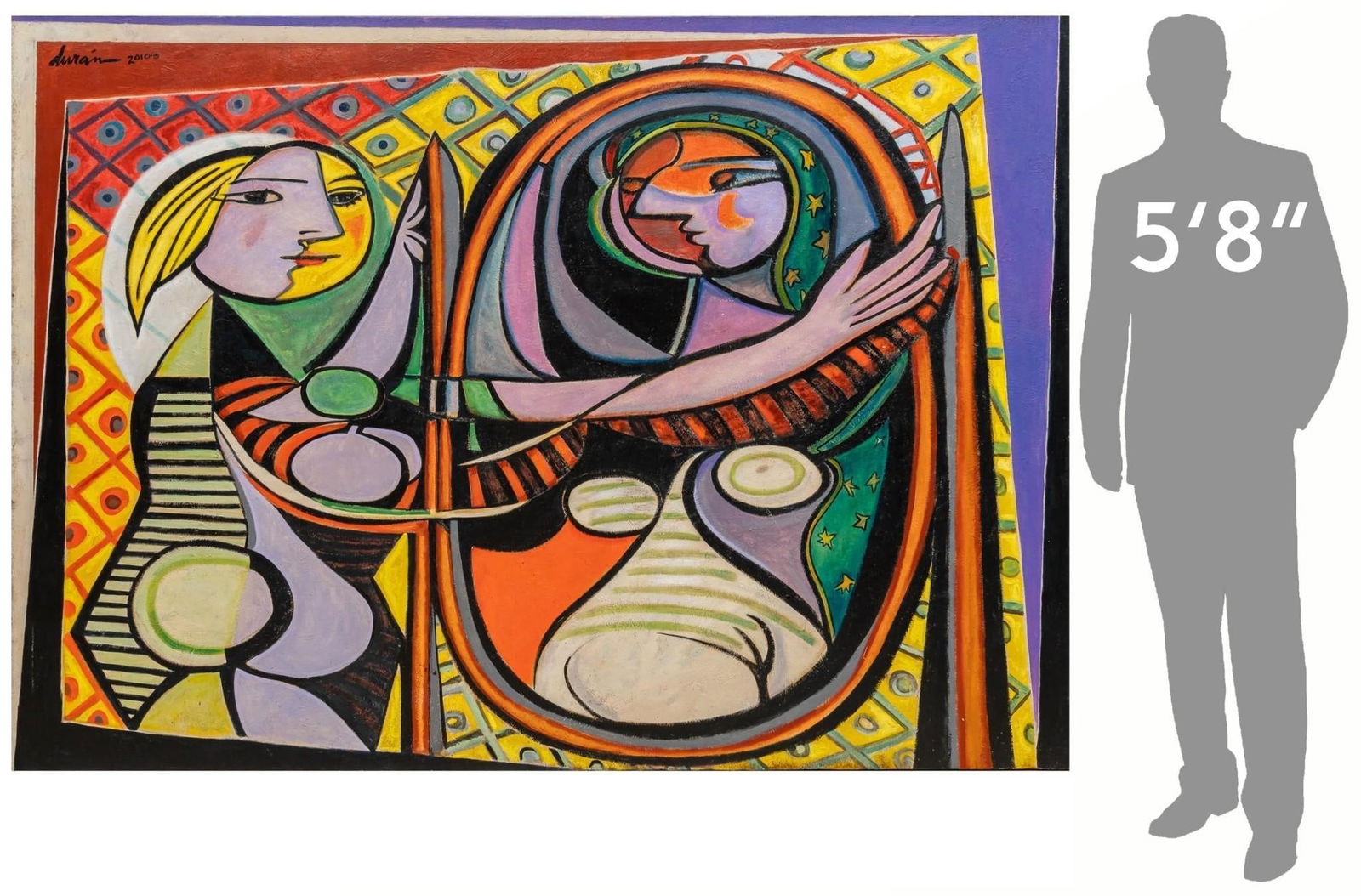 Gilbert Durán | Cubist Portrait (1 of 6)