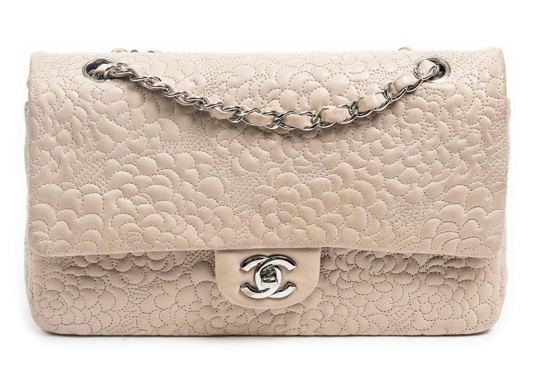 Chanel Camellia Classic Double Flap (1 of 10)