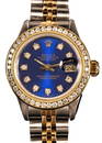 Rolex Datejust Two-Tone Diamond Bezel Watch