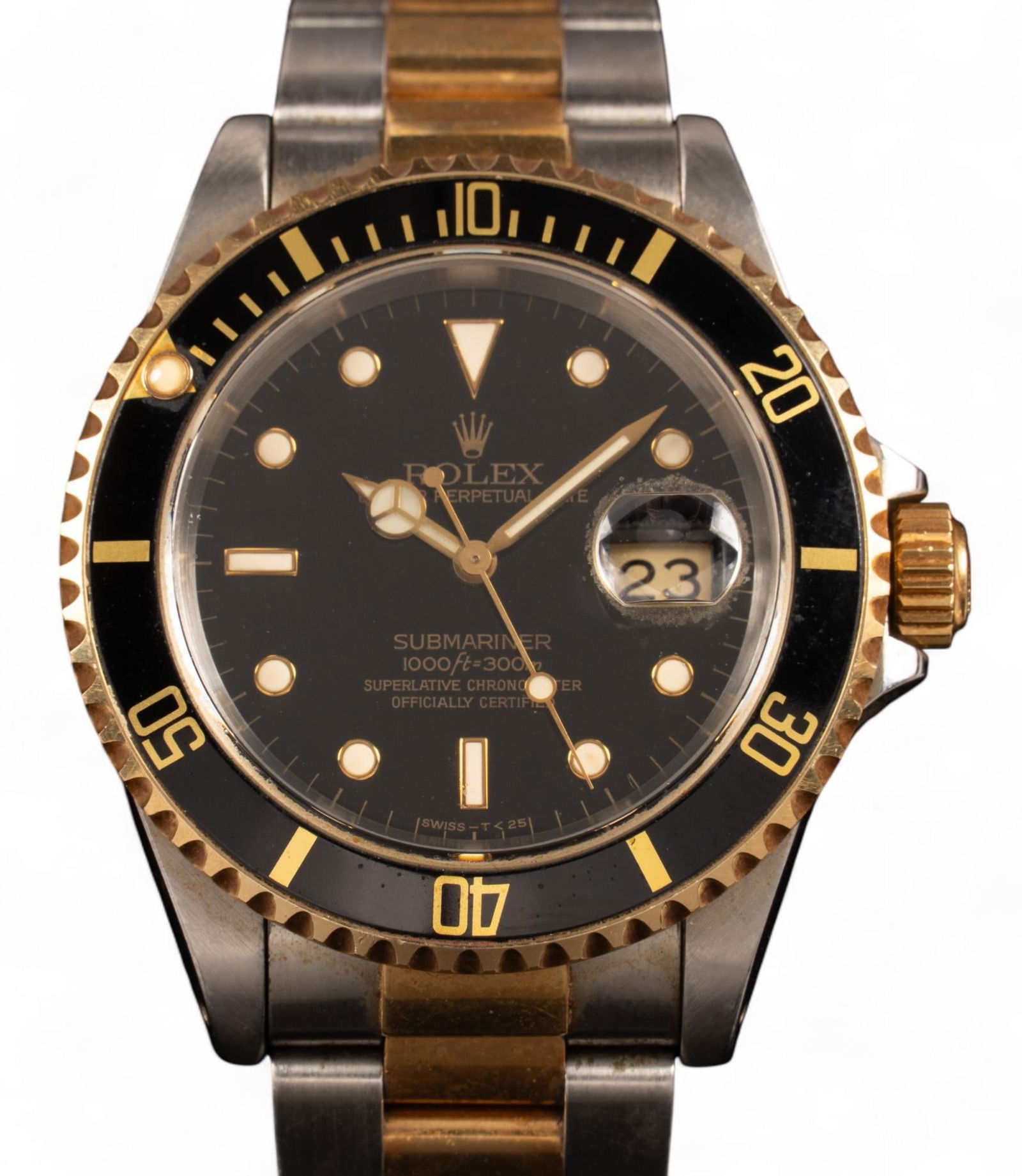 Rolex Two Tone Submariner Watch (1 of 10)