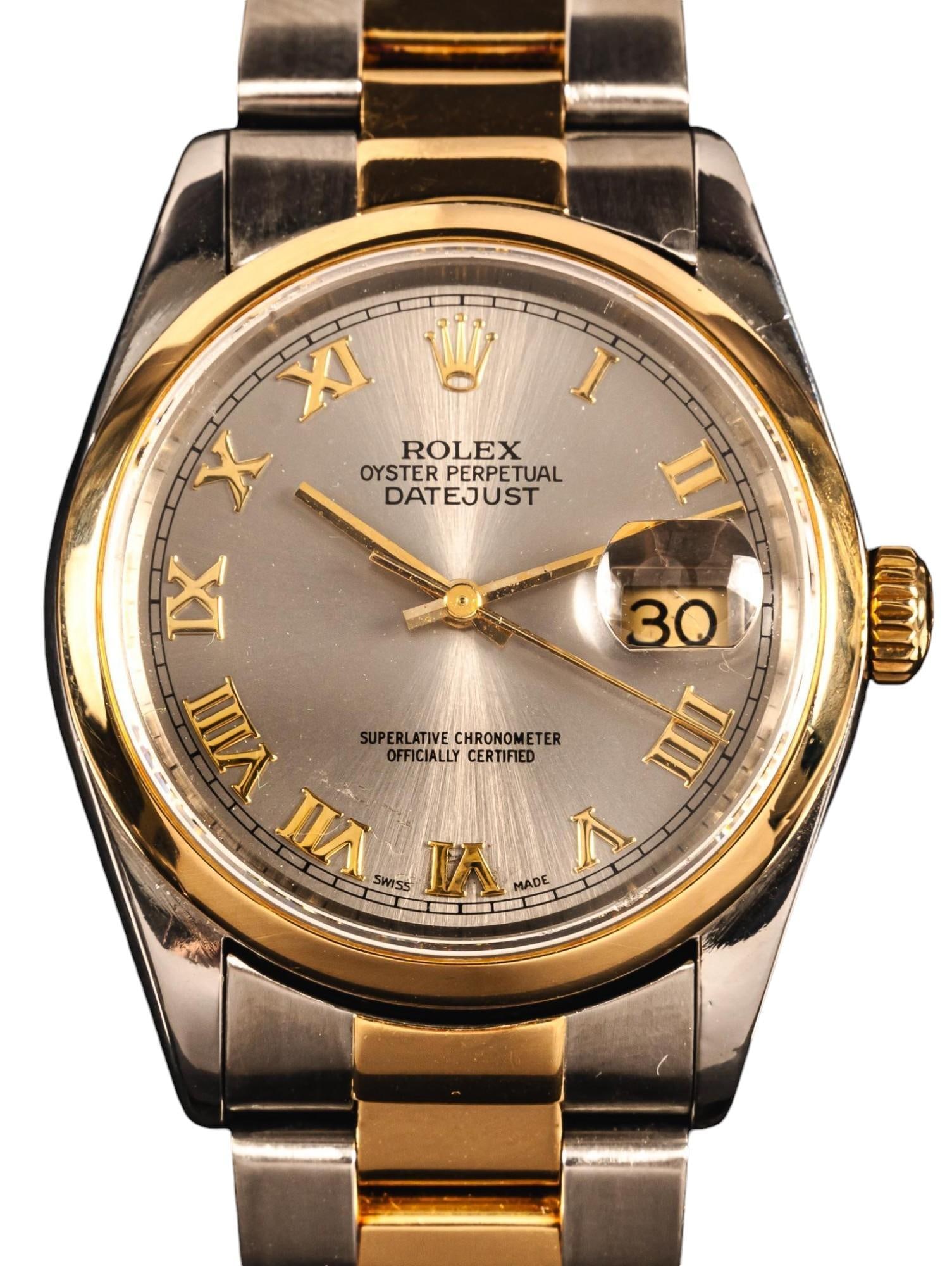 Rolex Datejust Two-Tone Slate Dial (1 of 11)