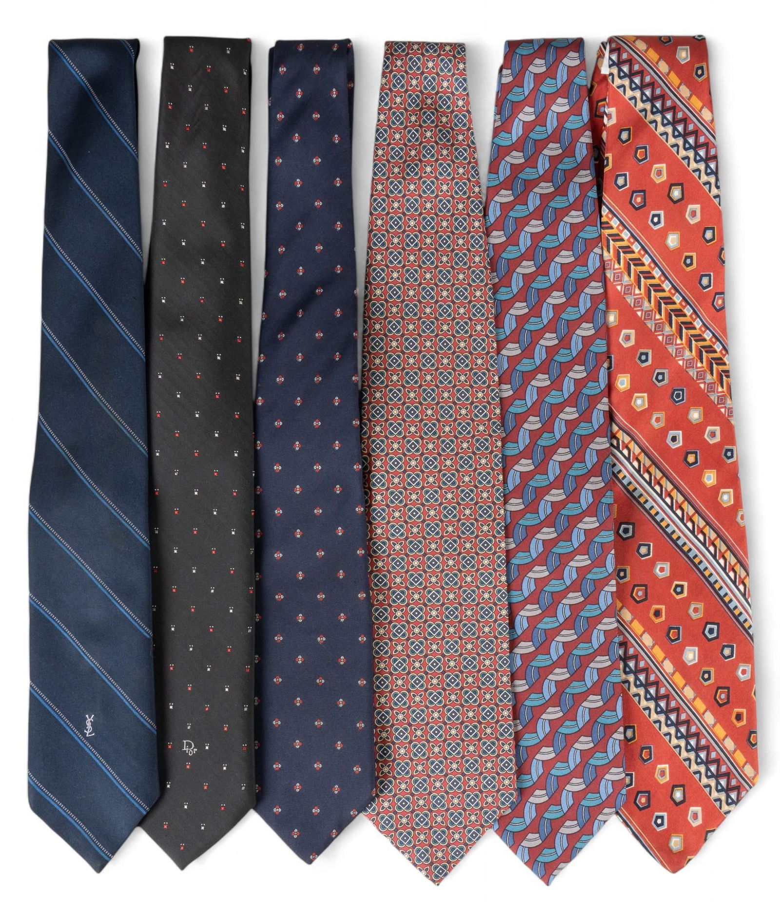 Collection of (6) Men's Designer Ties (1 of 6)