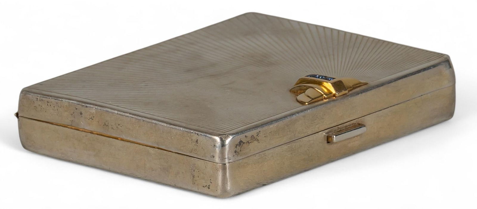 Tiffany & Co Style Sterling Silver Cigarette Case (1 of 7)