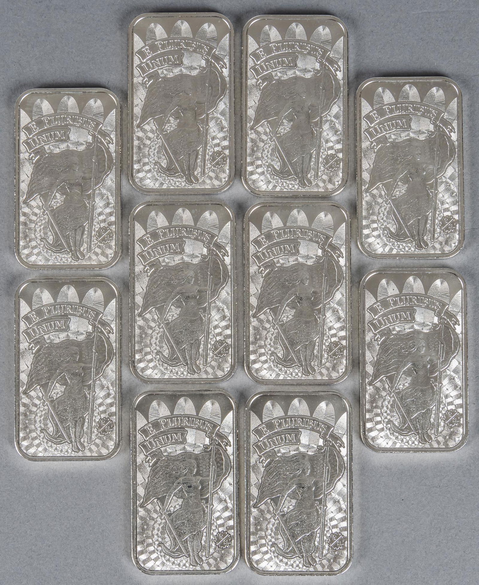 (10) 1 ozt Fine Silver Bars (1 of 5)