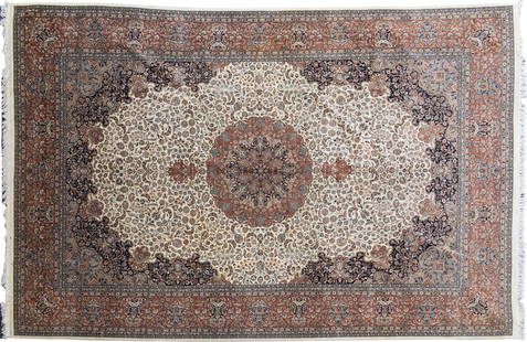 Handwoven Persian Estate Rug, 18 ft. 2 in. x 6 ft.: Handwoven Persian estate rug 18 ft. 2 in. x 6 ft.