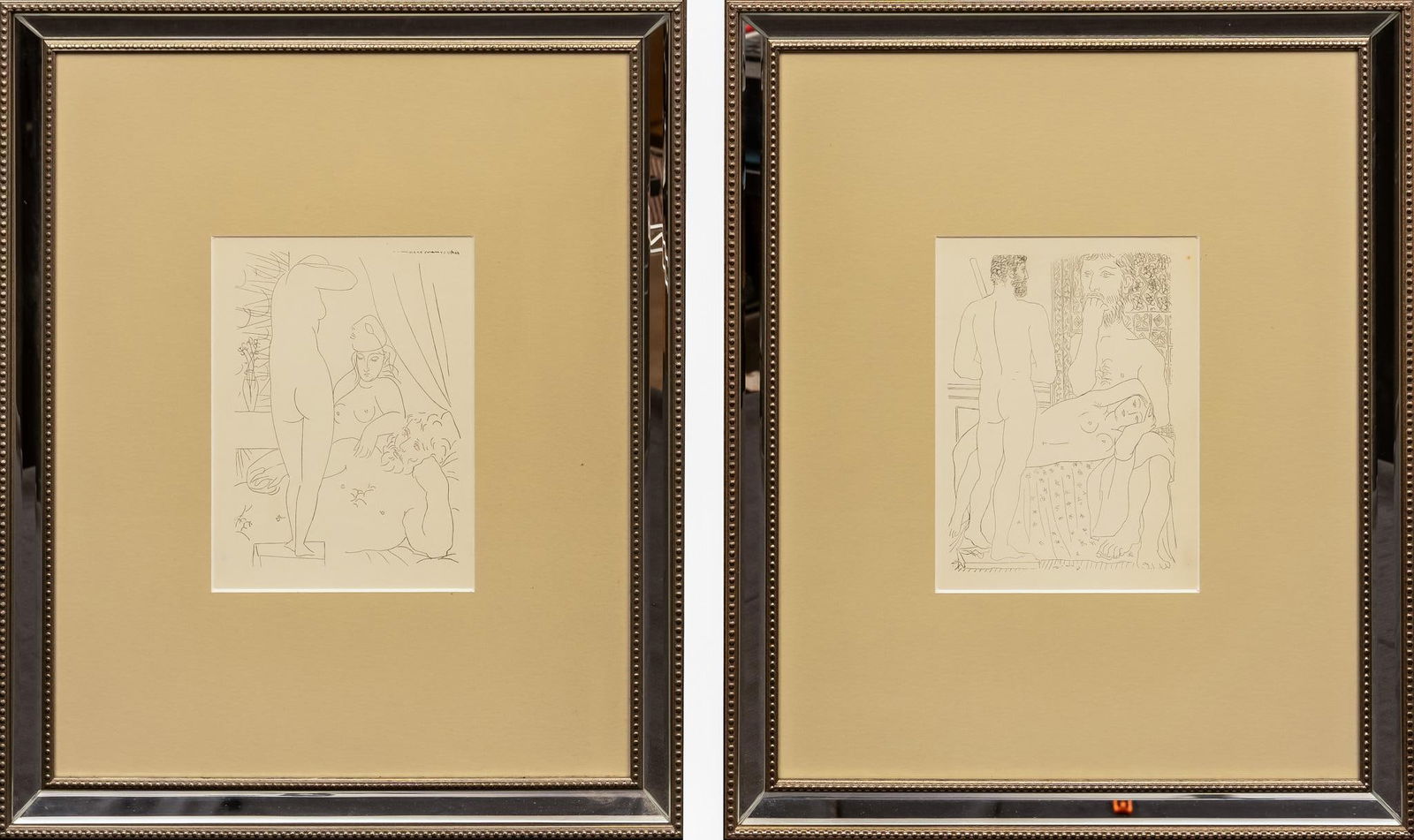 After Pablo Picasso, Pair of Vintage Prints (1 of 9)