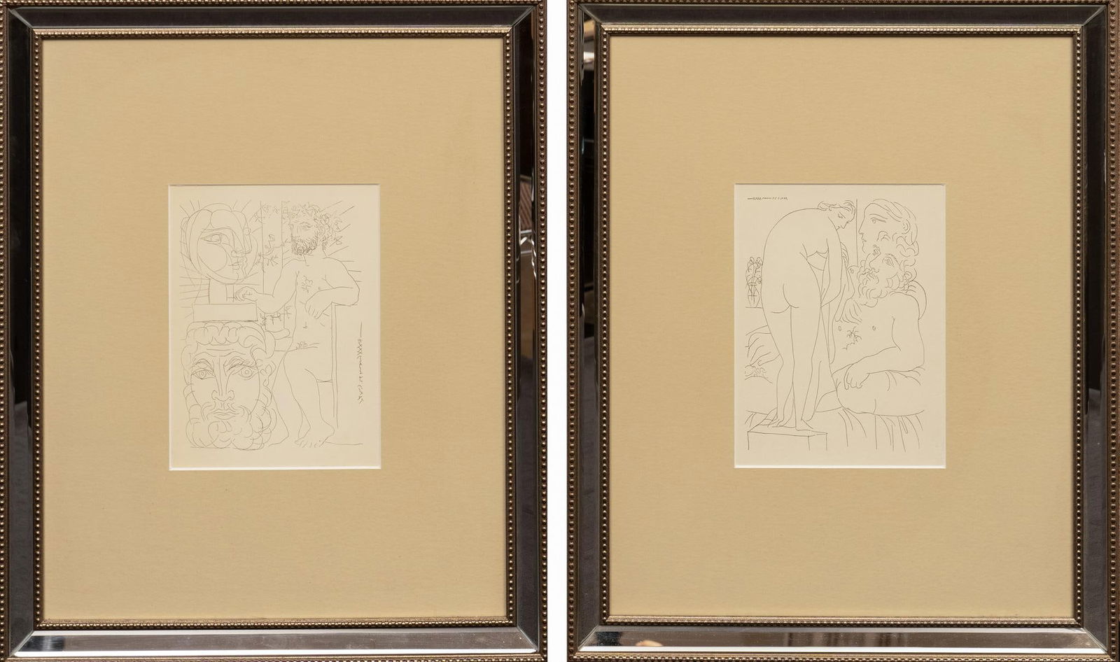 After Pablo Picasso, Pair of Vintage Prints (1 of 8)