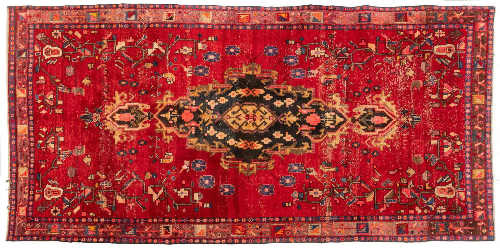 Large Handwoven Estate Rug, 11 ft. 10 in. x 5 ft. 9 in. (1 of 5)