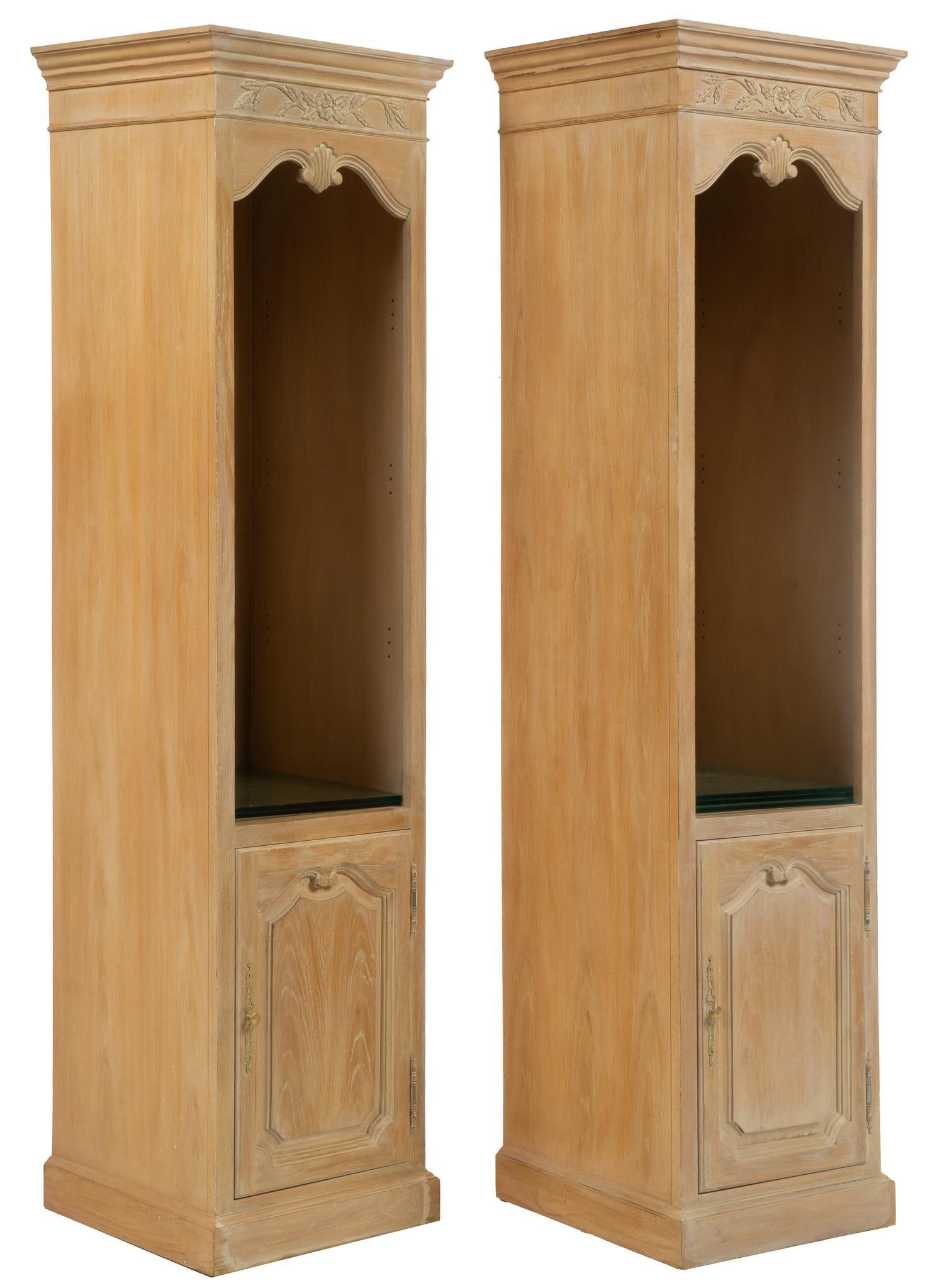Pair of French Provincial Style Display Cases (1 of 12)