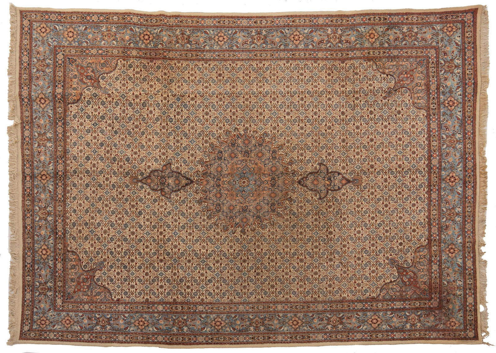 Large Handwoven Rug, 12 ft. 4 in. x 8 ft. 9 in. (1 of 4)