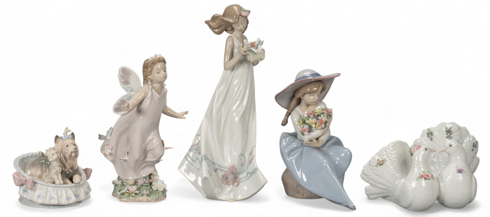 Collection of (5) Lladro (ES) Figurines (1 of 14)