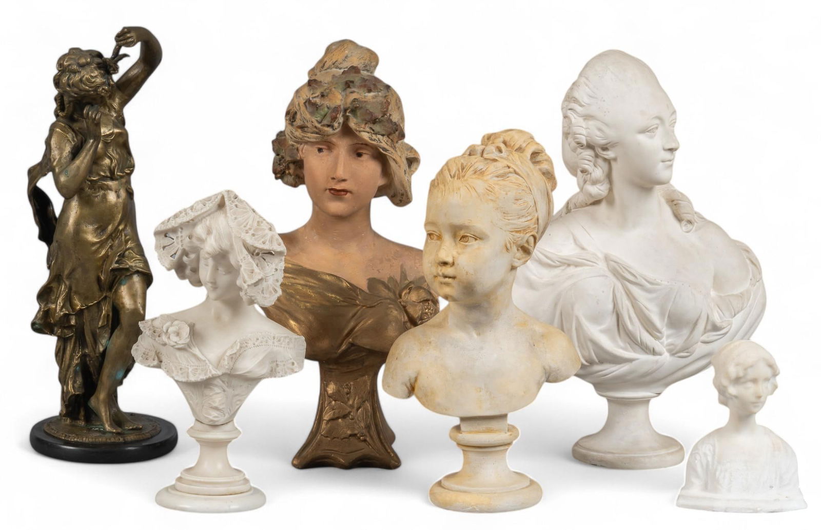 (6) Small Statues (1 of 12)