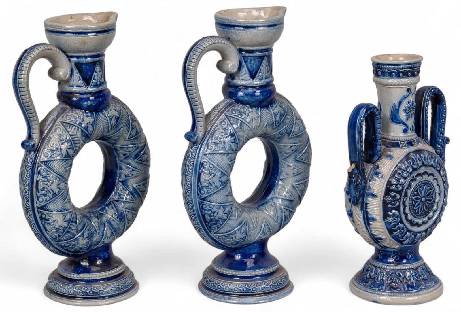 Set of (3) German Westerwald Vessels (1 of 12)