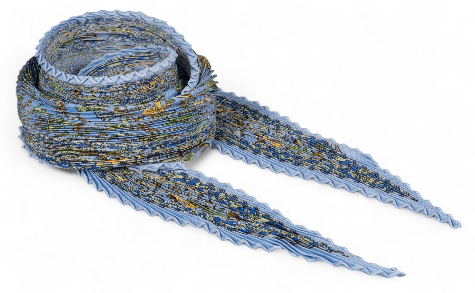 Hermes Silk "Le Carre Plisse" Scarf (1 of 20)