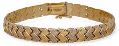 14K Woven Bracelet