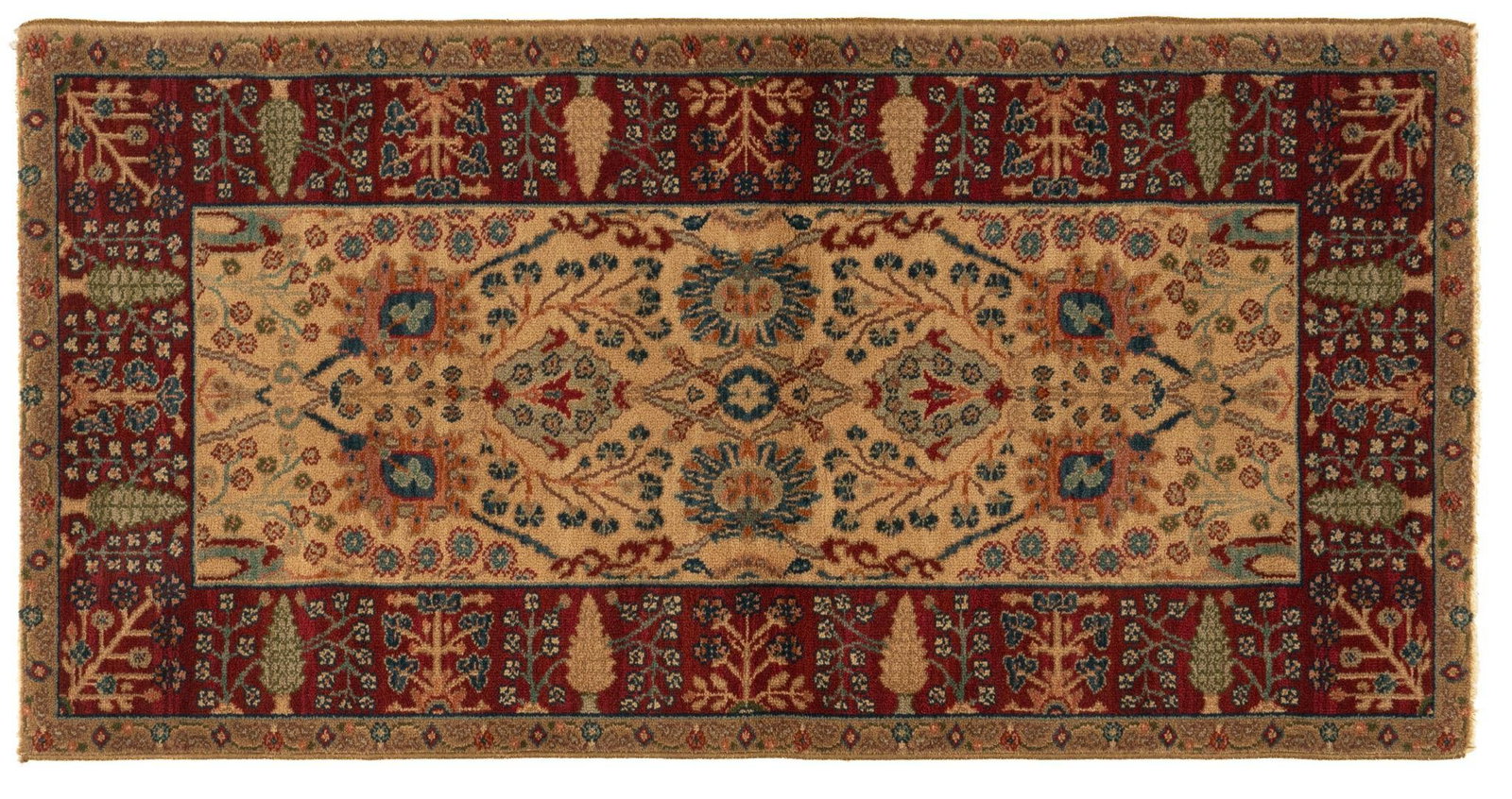 Rug Runner, 5 ft. 9 in. x 2 ft. 11 in.: Rug runner 5 ft. 9 in. x 2 ft. 11 in. Provenance: Property from the collection of a Houston, Texas gentleman