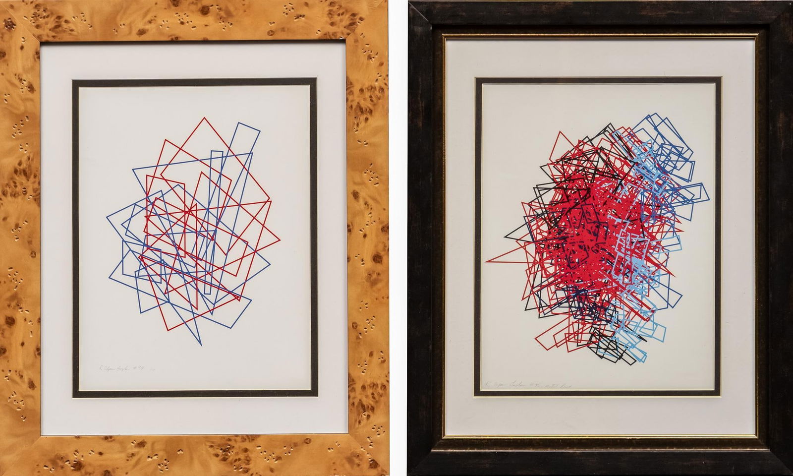 Set of (2) Signed Prints, Robert Wynn Taylor (b. 1987) (1 of 10)