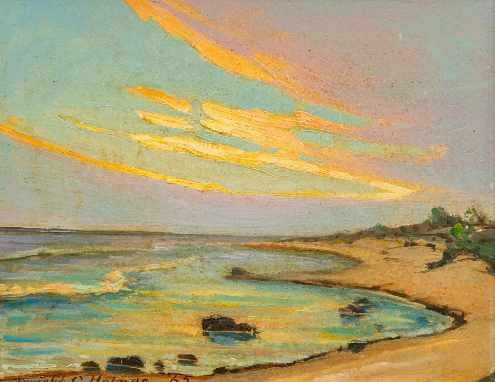 Dwight Clay Holmes, "Poipu Beach, Kauai Hawaii" (1 of 7)